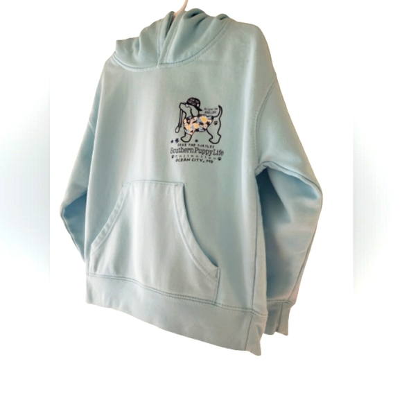 Hoodie -Southern Puppy Love / Save The Turtles - Picture 1 of 5